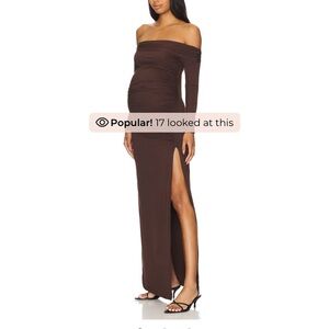 BUMPSUIT off the shoulder evening dress like new!!